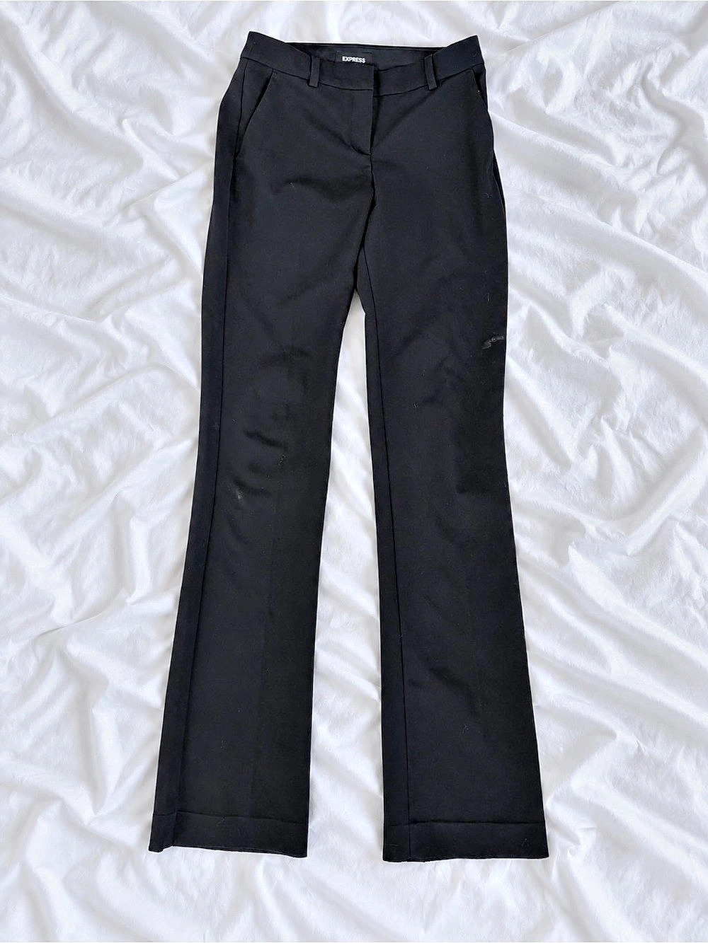 Express The Editor Bootcut Pant Black Flare Pants